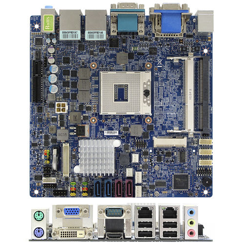 Carte mère mini-ITX - MX67QMD  - BCM Advanced Research - Intel® Core™ i series / Intel® QM67 / DDR3 SDRAM