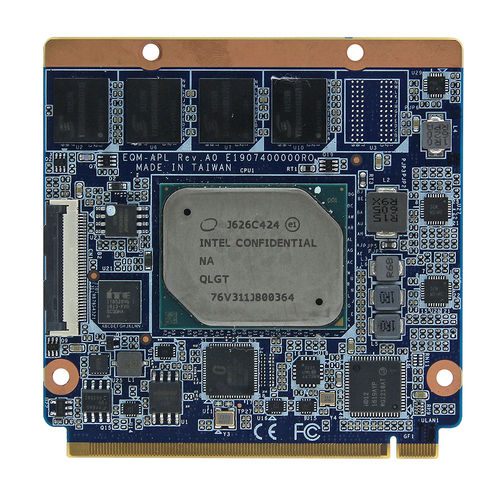 Carte CPU Qseven® - EQM-APL - BCM Advanced Research - Intel® Celeron® J3455 / intel® celeron® N3350 / Intel® Atom x7-E3950