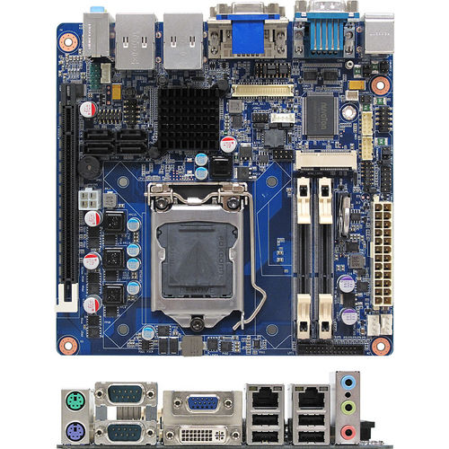 Carte mère mini-ITX - MX61H - BCM Advanced Research - Intel® Core™ i series / intel H61 / DDR2 SDRAM