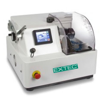 Scie à tronçonner - Labcut® Micro 2.0 - Extec Corp. - pour métaux / pour préparation d'éprouvette / de précision