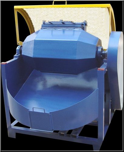 Machine de tribofinition d'ébavurage - Abc Swisstech - polisseuse / de finition / centrifuge à tonneaux