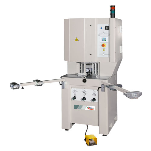 Machine de soudage à plaque chauffante - WM1V - ABCD MACHINERY S.r.l. - contrôlée par PLC / pour PVC / à une tête