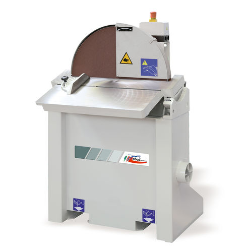 Ponceuse à disque - TIBA 600 - ABCD MACHINERY S.r.l. - électrique / pour le bois / inclinable