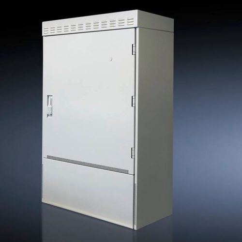Système d'armoire d'extérieur - MFG 8 - RITTAL - au sol / simple porte / en aluminium