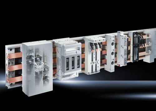 Système de jeu de barres en cuivre - RiLine - RITTAL - 3 pôles / modulaire