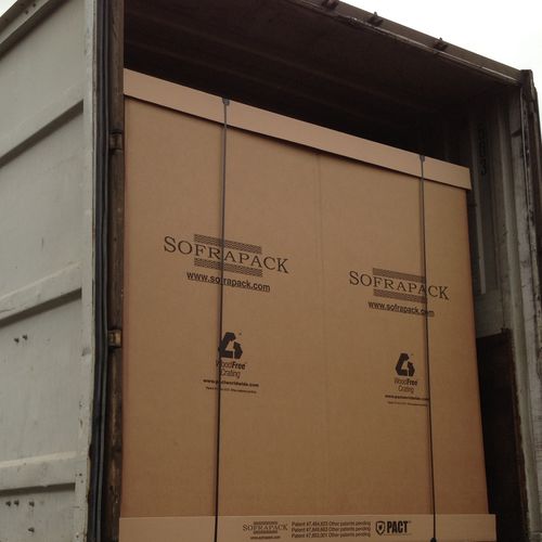 Caisse-palette en bois - SOFRAPACK - en carton / de transport / de manutention