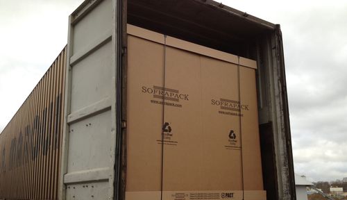Caisse-palette en carton - SOFRAPACK - de transport / industrielle / de protection