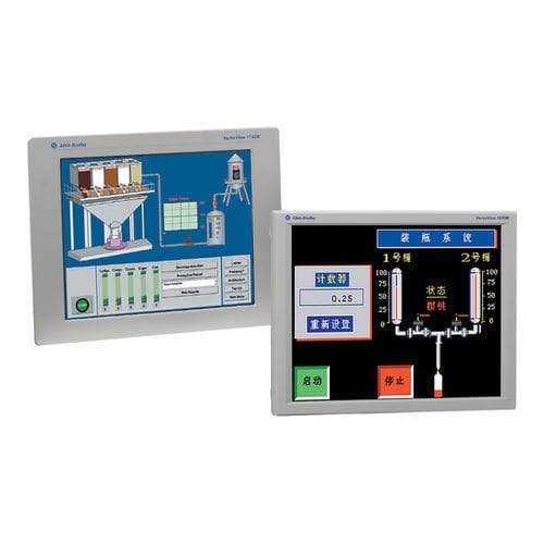 Moniteur tactile - 6176M series - Allen Bradley - 15" / 19" / 17"