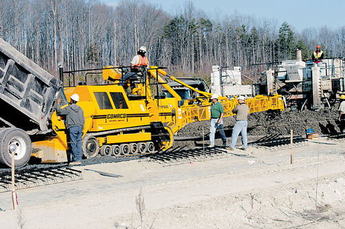 Finisseur pour béton - RTP-500 - GOMACO International - sur chenilles / pour route