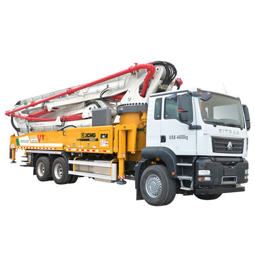 Pompe à béton automotrice mobile - HB43V - XCMG - pour chantier / souterraine