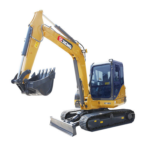 Mini pelle - XE55DA - XCMG - sur chenilles / diesel / pour chantier de construction