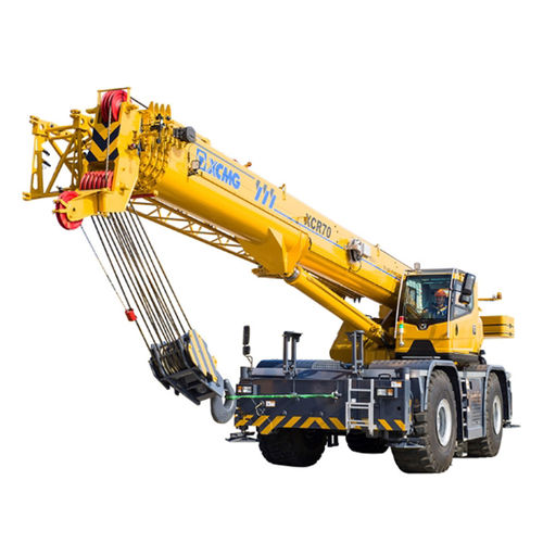Grue mobile - XCR70 - XCMG - pour chantier / pour terrain difficile / de levage