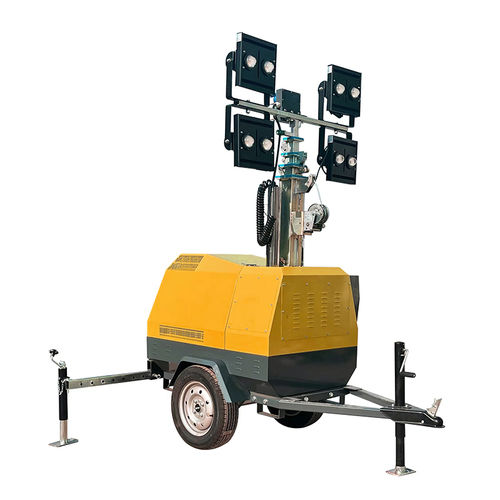 Tour d'éclairage à LED - 4VA4000 - XCMG - halogène / à iodures métalliques / à moteur diesel