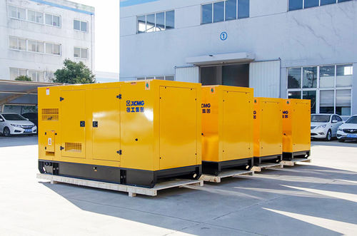 Groupe électrogène diesel - XHZW-80GF - XCMG - triphasé / en container / sur remorque