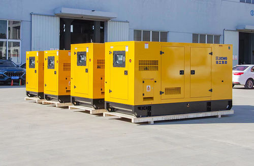 Groupe électrogène diesel - XHZW-100GF - XCMG - triphasé / en container / sur remorque