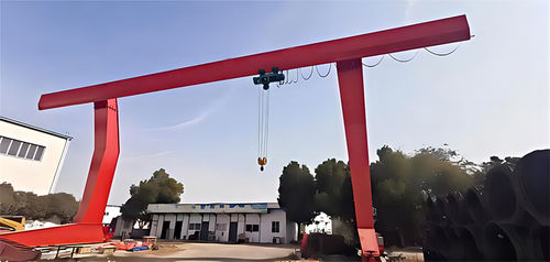Portique sur pneus - XCMG - monopoutre / électrique