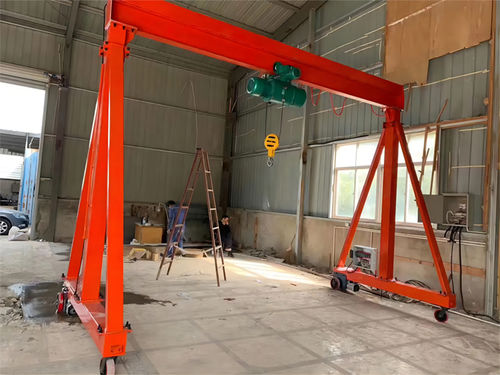Portique sur pneus - XCMG - mini / électrique / sans guidage