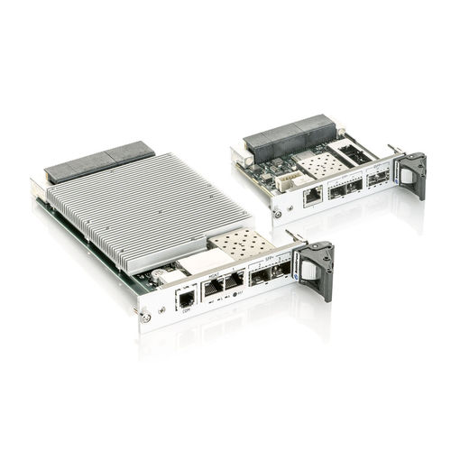 Carte commutateur Ethernet administrable - VX3920 series - Kontron - 5 ports / Gigabit Ethernet / embarquée