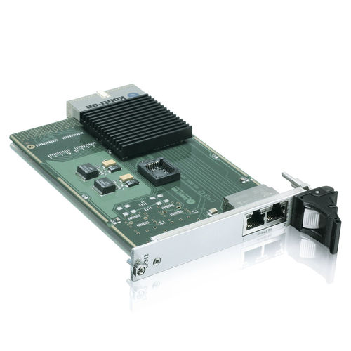 Carte commutateur Ethernet administrable - CP342 series - Kontron - 2 ports / Gigabit Ethernet / RJ45