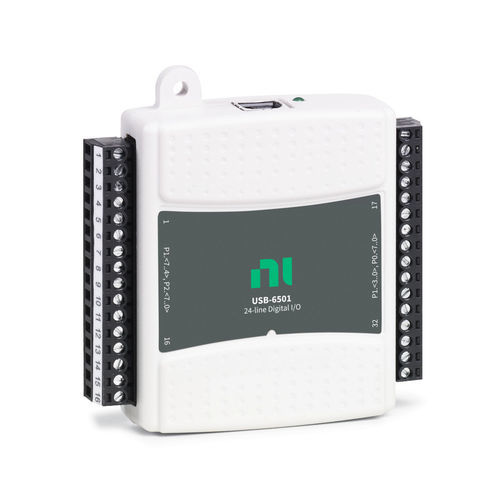 Module E/S numérique - USB-6501 - NATIONAL INSTRUMENTS - USB / multivoies / mobile