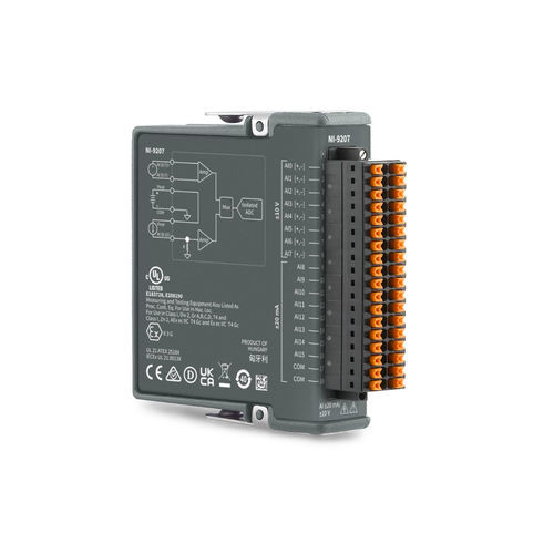 Module d'entrée 16 canaux - NI-9207 - NATIONAL INSTRUMENTS - de tension / de courant / encastrable