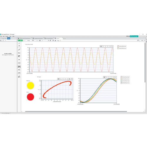 Logiciel de gestion - FlexLogger - NATIONAL INSTRUMENTS - statistique / de programmation / de test