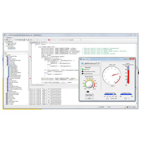 Logiciel de programmation - LabWindows™/CVI - NATIONAL INSTRUMENTS - de mesure / de commande / de gestion de données