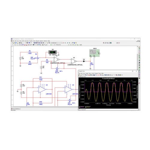 Logiciel d'analyse - Multisim - NATIONAL INSTRUMENTS - d'interface / de simulation de circuit électronique / de développement