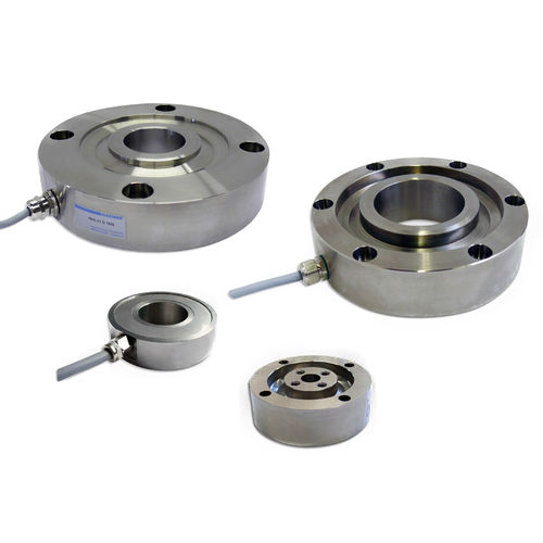 Cellule de charge en traction compression - RKS 01 series  - HAEHNE - de précision / en acier inoxydable / percée