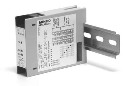 Transmetteur de température sur rail DIN - 4 - 20 mA, -40 °C ... +85 °C, 100 Ω | TT273 - MINCO - RTD / 4-20 mA / de process