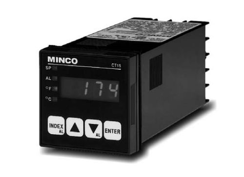 Contrôleur de température numérique - -212 °C ...+1 371 °C | CT15 - MINCO - PID