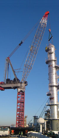 Grue à tour - Favelle Favco - fixe / à flèche relevable / pour chantier