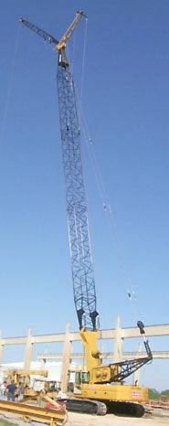 Grue sur chenilles - Favelle Favco - à flèche / télescopique / treillis