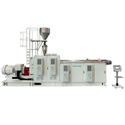 Extrudeuse monovis - DEKUMA Rubber and Plastic Technology - de tubes / pour PP / pour PE