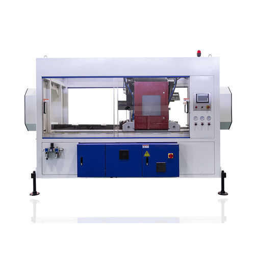 Machine de découpe à couteau - DKM- EFK32 - DEKUMA Rubber and Plastic Technology - pour métal / pour tubes PVC / contrôlée par PLC