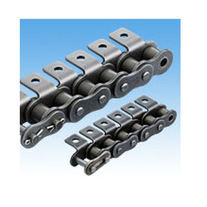 Chaîne de convoyage en acier - RS series - Tsubakimoto Chain - à attaches / de petite taille