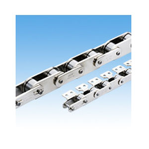 Chaîne de convoyage en acier inoxydable - RF series - Tsubakimoto Chain - à attaches / double / de petite taille