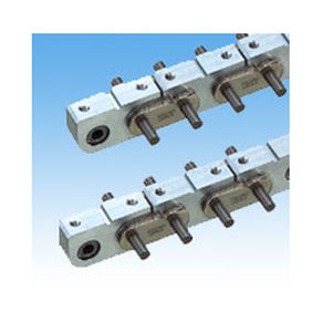 Chaîne de convoyage en aluminium - Mini Tact  - Tsubakimoto Chain - à maillons monoblocs / de petite taille / à roulement à aiguilles