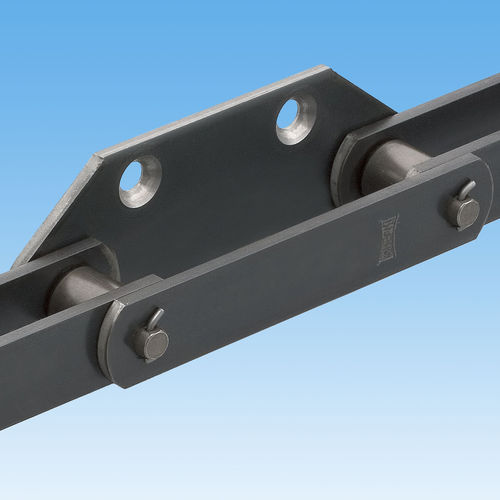 Chaîne de convoyage en acier - B series - Tsubakimoto Chain - à maillon / pour l'industrie du ciment / pour élévateurs à godet