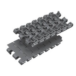 Bande de convoyeur à plaques - WT1515G-M - Tsubakimoto Chain - flexible / modulaire / en plastique