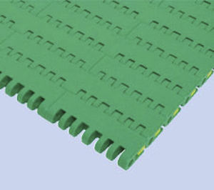 Bande de convoyeur flexible - WT2505-K - Tsubakimoto Chain - modulaire / lisse / en plastique