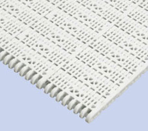 Bande de convoyeur modulaire - WT3816-K - Tsubakimoto Chain - flexible / en plastique / bleue