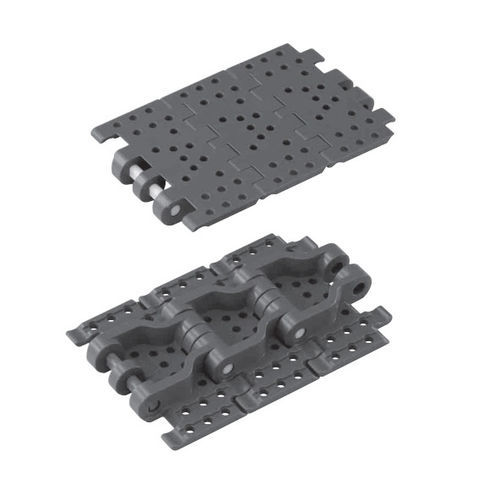 Chaîne de convoyage en plastique - TPH series - Tsubakimoto Chain - à charnières / pour l'industrie de stockage
