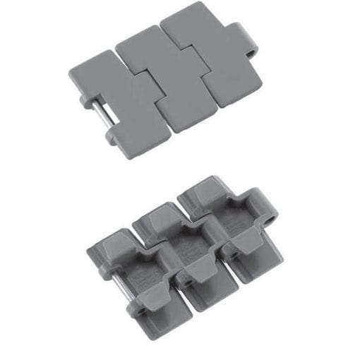 Chaîne de convoyage en plastique - TPU series - Tsubakimoto Chain - à lattes / pour l'industrie de la boisson / pour l'industrie agroalimentaire
