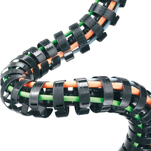 Porte-câble ouvert - TKRB - Tsubakimoto Chain - en plastique / 3D