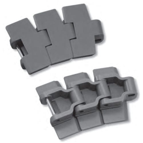 Chaîne de convoyage en plastique - TTUP-LLPC  - Tsubakimoto Chain - à attaches / à charnières / pour l'industrie de la boisson