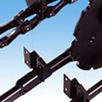 Chaîne de convoyage en acier inoxydable - AC series - Tsubakimoto Chain - à attaches / pour le traitement des déchets