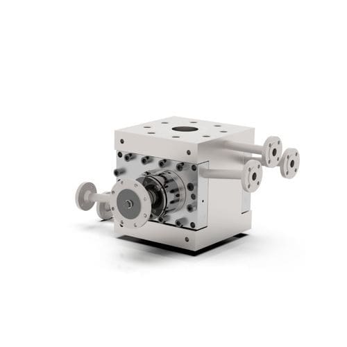 Pompe pour matière fondue - WITTE PUMPS & TECHNOLOGY GmbH - à engrenage / pour polymères / à huile