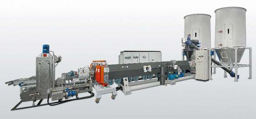 Ligne d'extrusion de recyclage de matières plastiques - 37D-FTTC - Tecnova S.r.l. - pour PP / pour PE / pour film étirable