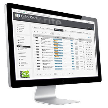 Logiciel de gestion d'actifs - ColorCert - X-Rite Pantone - colorimétrique / d'impression / pour l'industrie de l'emballage